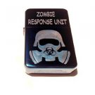 Vector Custom Engraved Butane Lighter - Biohazard Gas Mask Zombie Response Unit