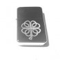 Vector Custom Engraved Butane Lighter - Celtic Clover Irish Shamrock High Polish