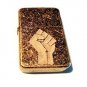 Vector Custom Engraved Butane Lighter - Power to the People Revolution Fist Logo