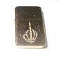 Vector Custom Engraved Butane Lighter - Bones Skeleton Hand Middle Finger