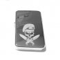 Vector Custom Engraved Butane Lighter - Military Armed Force Skull with Knife