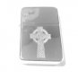 Vector Custom Engraved Butane Lighter - Celtic Cross Logo Symbols Silver
