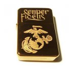 Vector Custom Engraved Butane Lighter - USMC Semper Fidelis Marines Military