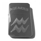 Vector Custom Engraved Butane Lighter - Aquarius Celtic Horoscope Star Zodiac
