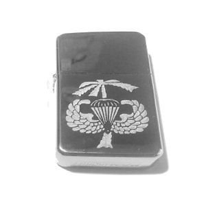 Vector Custom Engraved Butane Lighter - Vietnam Parachute Paratrooper Palm Tree