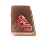 Vector Custom Engraved Butane Lighter - Tribal Three Headed Snake Tattoo Logo
