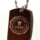 Federal Bureau of Investigation FBI Seal - Dog Tag w/ Metal Chain Necklace