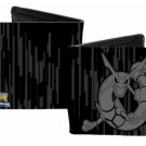 Pokemon Monsters Generation III 3 Rayquaza Grayscale Design Bi-Fold Wallet