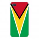Guyana World Country National Flag - FITS iPhone 5 5s Plastic Snap On Case