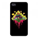 Drippy Mushrooms Hippy Shroom Artwork - FITS iPhone 5 5s Plastic Snap On Case