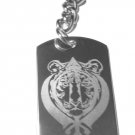 Sikh Sardar Khanda Khalsa Tiger Face Religious - Metal Ring Key Chain Keychain