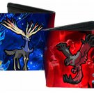 Pokemon Monsters Generation VI 6 Xerneas & Yveltal w/ Logo Bi-Fold Wallet