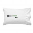 "Charging" Space Movie Parody Glowing Sword Battery Charge - Single Pillow Case