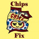 Potato Chips Fix Everything Food Humor - Rectangle Refrigerator Magnet