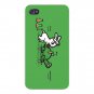 "Using Force" Rabbit & Turtle Physics - FITS iPhone 4 4s Plastic Snap On Case