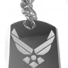 USAF United States Air Force Proud Sister Wings - Metal Ring Key Chain Keychain