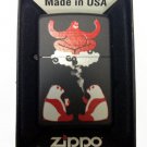 Zippo Custom Lighter - Cute Hallucinating Smokin & Drinkin Panda Bears w/ Genie