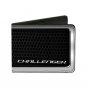 Auto Car Maker Dodge Challenger Text Logo Grill Design Bi-Fold Wallet