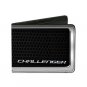 Auto Car Maker Dodge Challenger Text Logo Grill Design Bi-Fold Wallet
