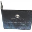Death Note Anime "How to Use It" w/ Skull Logo Bi-Fold Wallet