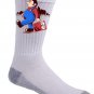 "Behind The Scene" Funny Plumber Work Video Game Parody - Crew Socks Pair