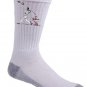 "Home Run" Funny Zombie Baseball Game Batter Hits Catcher - Crew Socks Pair