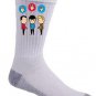 "Paper, Scissors, Rock" Space Exploring TV Show & Movie Parody - Crew Socks Pair
