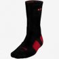 "Slam Dunk" Astronaut Moon & Galaxy Basketball Parody Humor - Crew Socks Pair