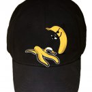 "Murder" Banana & Peel Homicide Scene of the Crime - Black Adjustable Cap Hat