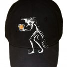 "Kidnap" Evil Moon Creature Stealing Sun in Cage - Black Adjustable Cap Hat