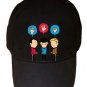 "Paper, Scissors, Rock" Space TV Show & Movie Parody - Black Adjustable Cap Hat