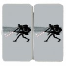 "Home Run" Villian Playing Space Movie Parody - Womens Taiga Hinge Wallet Clutch
