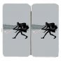 "Home Run" Villian Playing Space Movie Parody - Womens Taiga Hinge Wallet Clutch