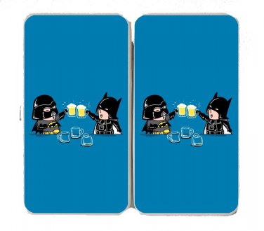 "Dark Side Buddy" Villain Super Hero Parody - Womens Taiga Hinge Wallet Clutch