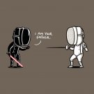"I Am Your Father" Funny Space Movie Parody - Rectangle Refrigerator Magnet