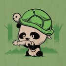 "The War Partners" Panda, Turtle, Squirrel - Plywood Wood Print Poster Wall Art