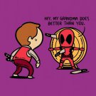 "Part-Time Job Knives Hurled" Comic Parody - Plywood Wood Print Poster Wall Art