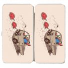 "Just Like Video Game" Plumber Brother Parody - Womens Taiga Hinge Wallet Clutch