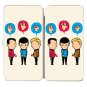 "Paper, Scissors, Rock" Space TV Show Parody - Womens Taiga Hinge Wallet Clutch