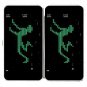 "Dodge Game" Space Arcade Video Game Parody - Womens Taiga Hinge Wallet Clutch