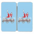 "Tokyo Pommel Horse" Hero & Train Gymnastics - Womens Taiga Hinge Wallet Clutch