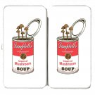 "Original" Dampbell's Soup Mushrooms Parody - Womens Taiga Hinge Wallet Clutch