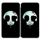 "Bloody Couple" Vampire Couple Love Date - Womens Taiga Hinge Wallet Clutch