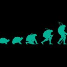 "Evolution" Transformation Turtle TV Show Parody - Rectangle Refrigerator Magnet