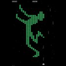 "Dodge Game" Space Arcade Video Game Parody - Rectangle Refrigerator Magnet