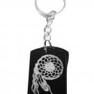 Native American Indian Dream Catcher Symbol - Metal Ring Key Chain Keychain