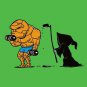"Mission Failed" Rock Super Hero & Grim Reaper Death Parody - Vinyl Sticker