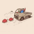 "Just Like Video Game" Funny Plumber Brothers & Turtles Parody - Vinyl Sticker
