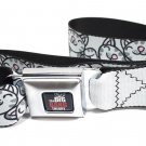 The Big Bang Theory Soft Kitty Poses Gray Adult Seatbelt Belt