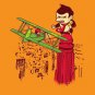 "Save The Princess" Plumber & Gorilla Video Game & Movie Parody - Vinyl Sticker